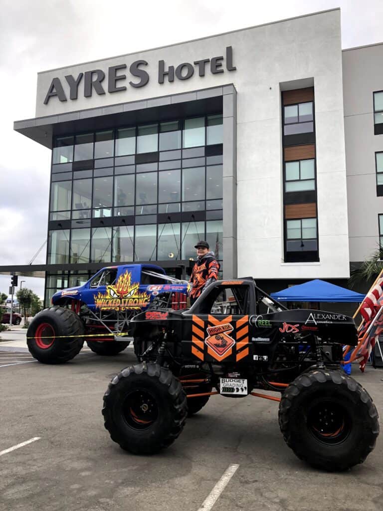 High Risk Wicked Strong Monster Truck Ayres Hotel Chula Vista Spirit of the Fair