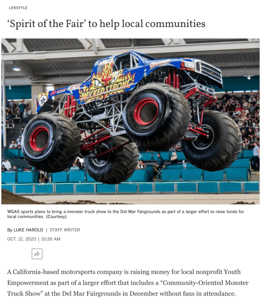 Spirit of the Fair Del Mar Times