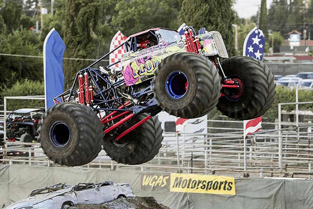 wild flower monster truck wgas motorsports