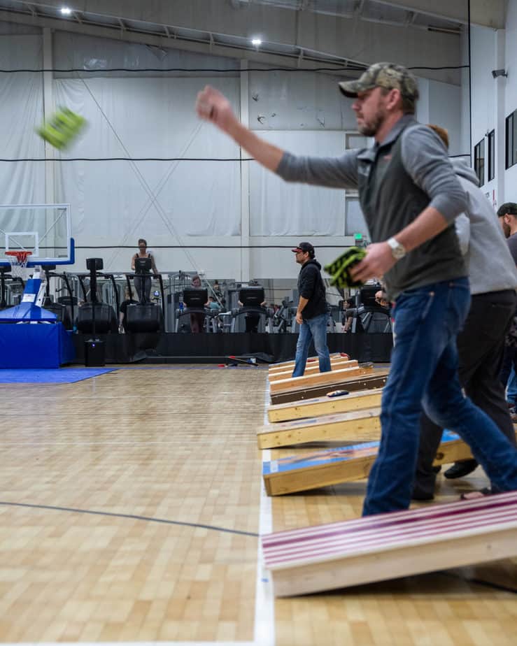 Cornhole at the Court House