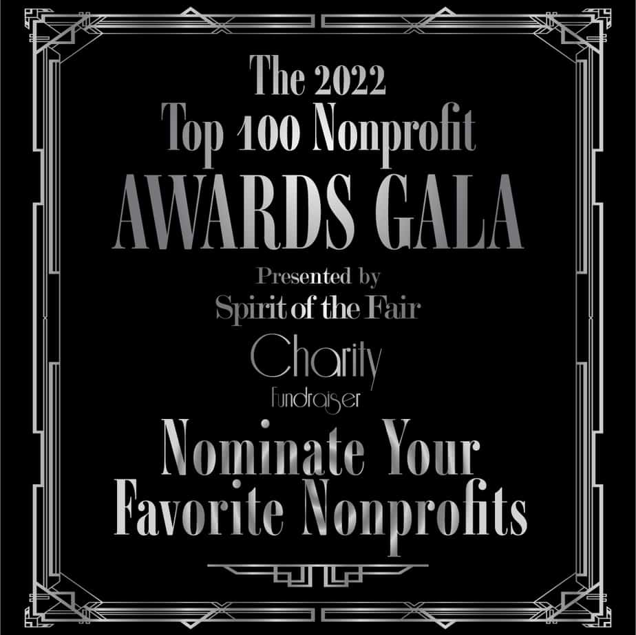 NOMINATE YOUR FAVORITE NONPROFITTS - 2022 Top 100 Nonprofit Awards Gala - Sept 29th - Vista 222 - Grants Pass