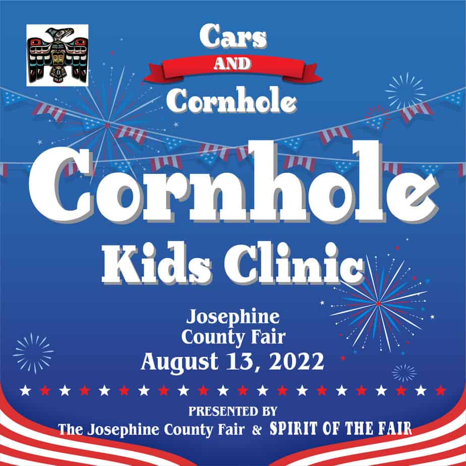 Totem Pole Cornhole Kids Clinic Josephine County Fair 2022 Spirit of the Fair