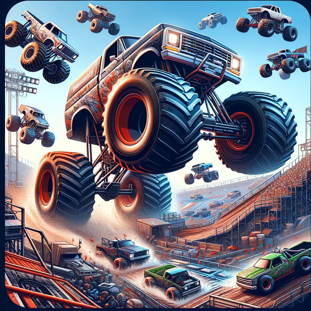 Online Monster Truck Video Game Simulator Spirit of the Fair