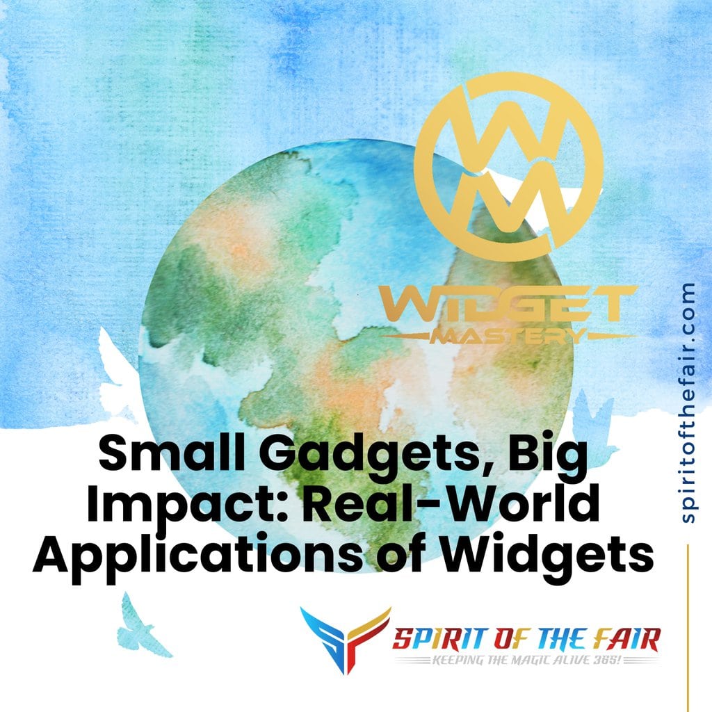 Small Gadgets, Big Impact: Real-World Applications of Widgets