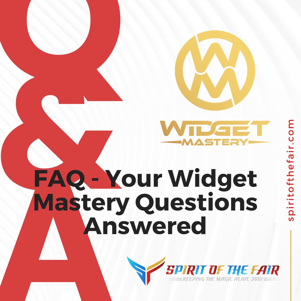 FAQ – Your Widget Mastery Questions Answered