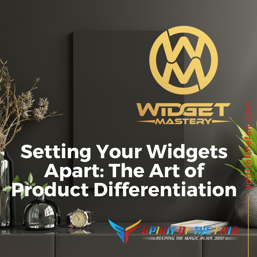 Setting Your Widgets Apart: The Art of Product Differentiation